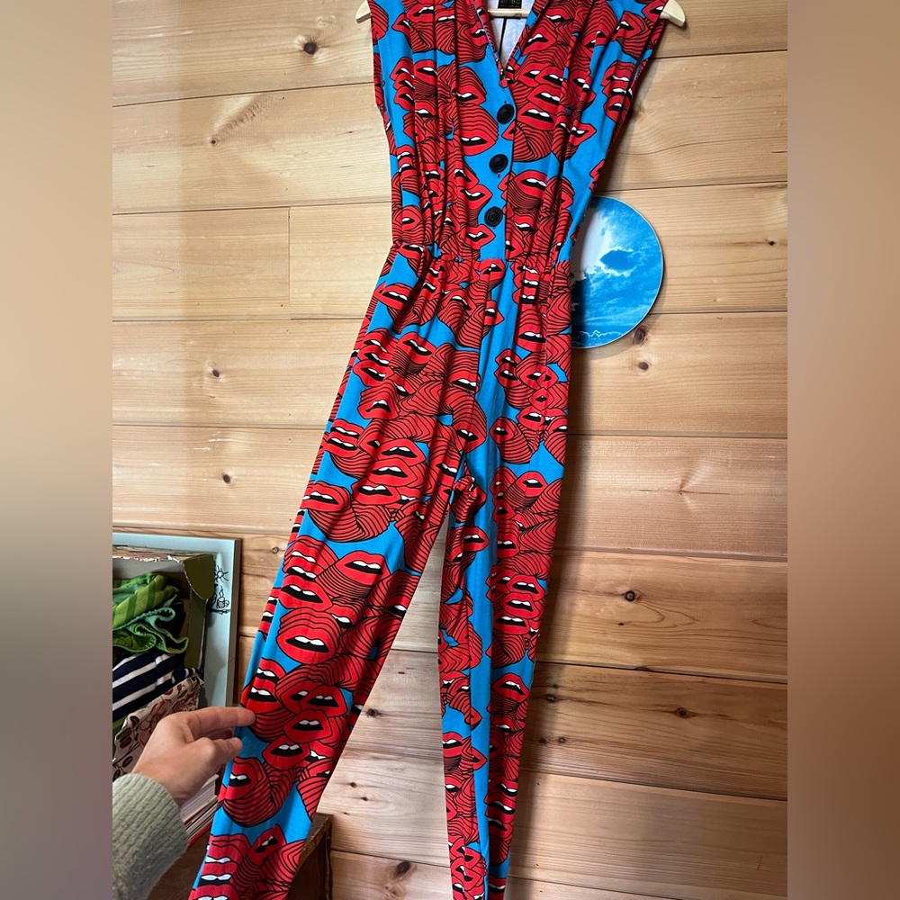 Nooworks mouths magic jumpsuit NWT